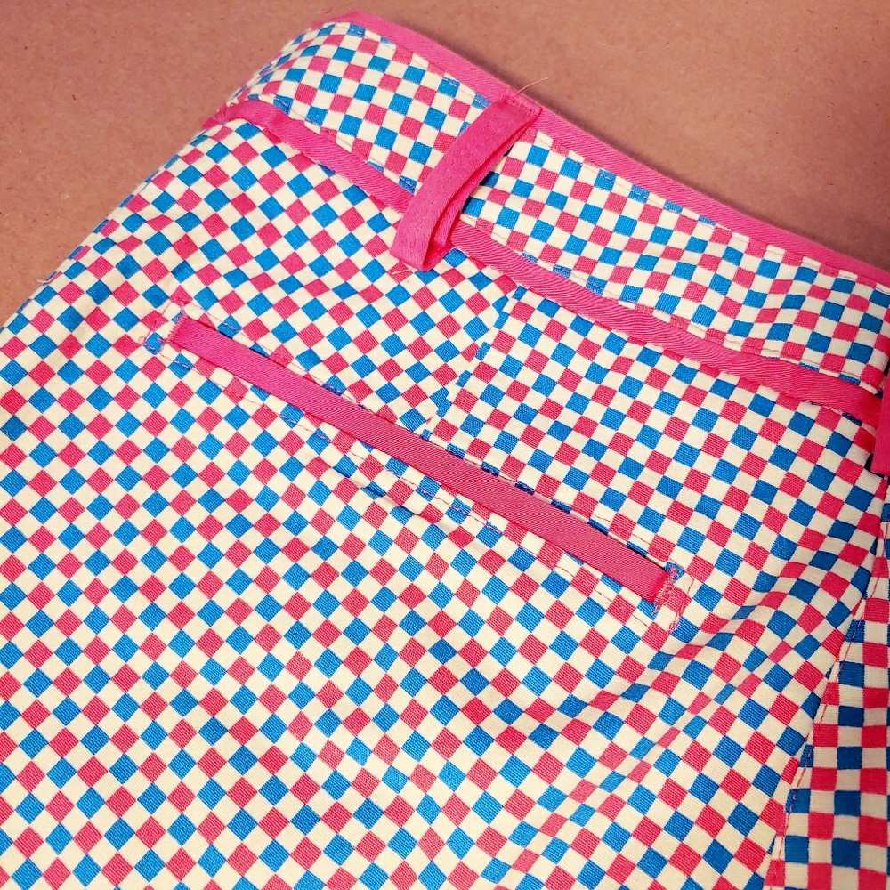 Puma Checkered Bermuda Shorts - Picture 6 of 7
